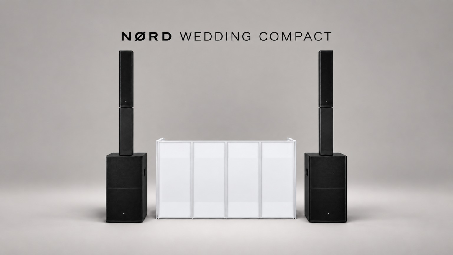 NØRD Wedding Compact DJ-set